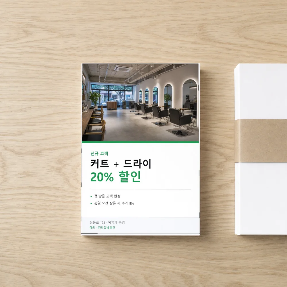 전단지 1,000매